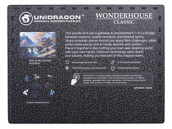 Деревянный пазл «Wonderhouse»