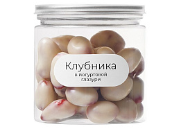 Клубника в йогуртовой глазури «Glazura», 140 гр