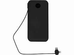 Внешний аккумулятор с подсветкой лого «Astro», soft-touch, 10000 mAh