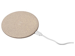 Беспроводное зарядное устройство «Wheatty» из пшеничной соломы, 5W