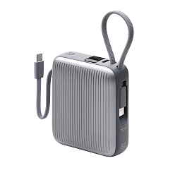 Внешний АКБ NRG Turbo Cable 10000 mAh, 22,5Вт