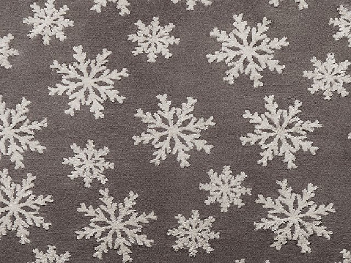 Плед Snowflake новогодний с капюшоном