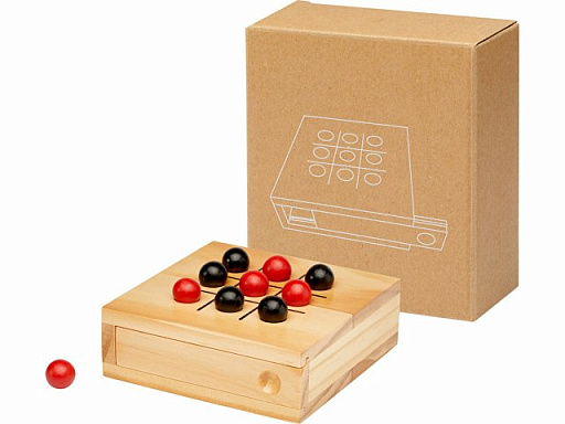Деревянная игра в крестики-нолики «Strobus»