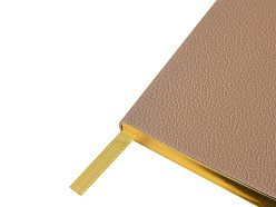 Еженедельник недатированный А6 «Total beige»