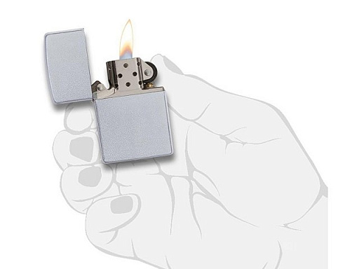 Зажигалка ZIPPO Classic с покрытием Satin Chrome™